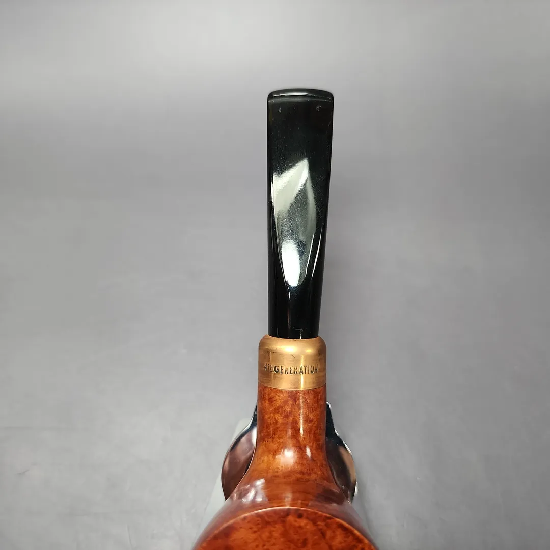 4th Generation (by Ascorti) Forza Fiano 1897 Smooth Dublin Estate Briar Pipe, Unsmoked - Image 7