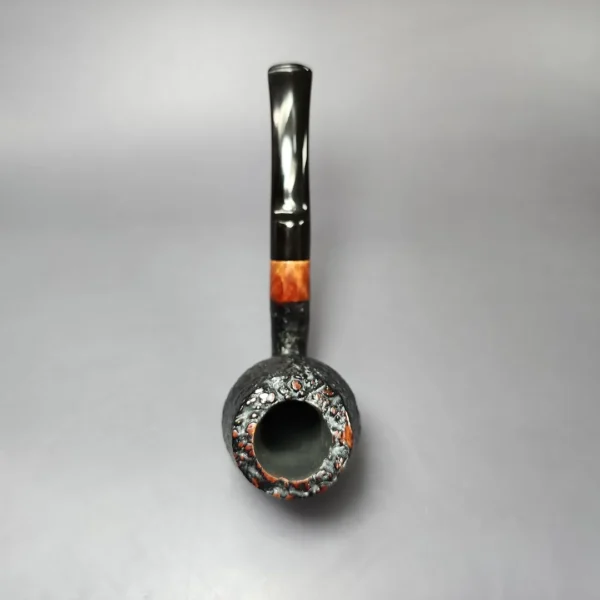 Johs Sandblasted Acorn Cherrywood Estate Briar Pipe, Danish Estates - Image 7
