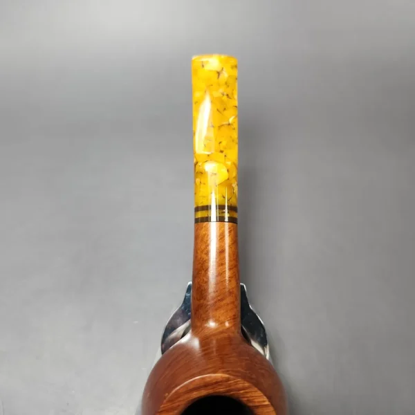 Savinelli Miele 344 KS Smooth Brandy Estate Briar Pipe, Italian Estates, 6mm - Image 7