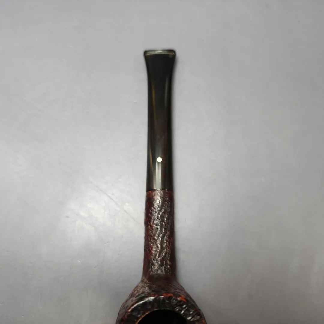 Dunhill 1960 Shell Briar 251 Sandblasted Billiard Estate Briar Pipe, English Estates - Image 7