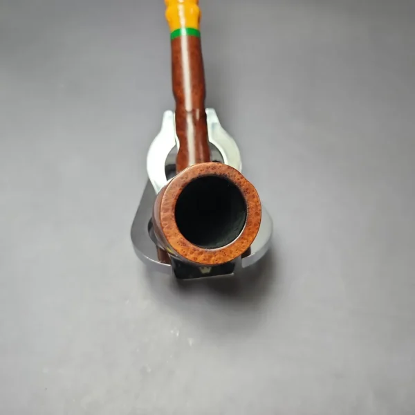 Edward's Smooth Lovat w/ Acrylic Estate Briar Pipe, American Estates - Image 6