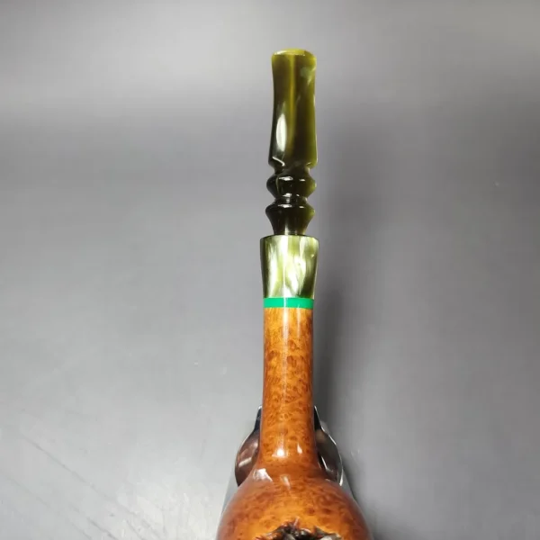 Edward's XL Smooth Egg w/ Acrylic Estate Briar Pipe, American Estates - Image 7