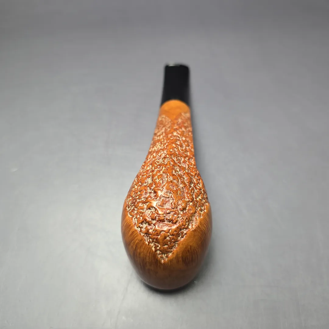 Castello "Castello" 2K Partially Rusticated Canadian Estate Briar Pipe, Italian Estates - Image 7