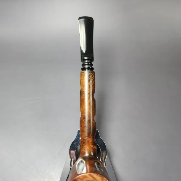 Kaywoodie Ruf-Tone Rusticated Lumberman Estate Briar Pipe, American Estates - Image 7