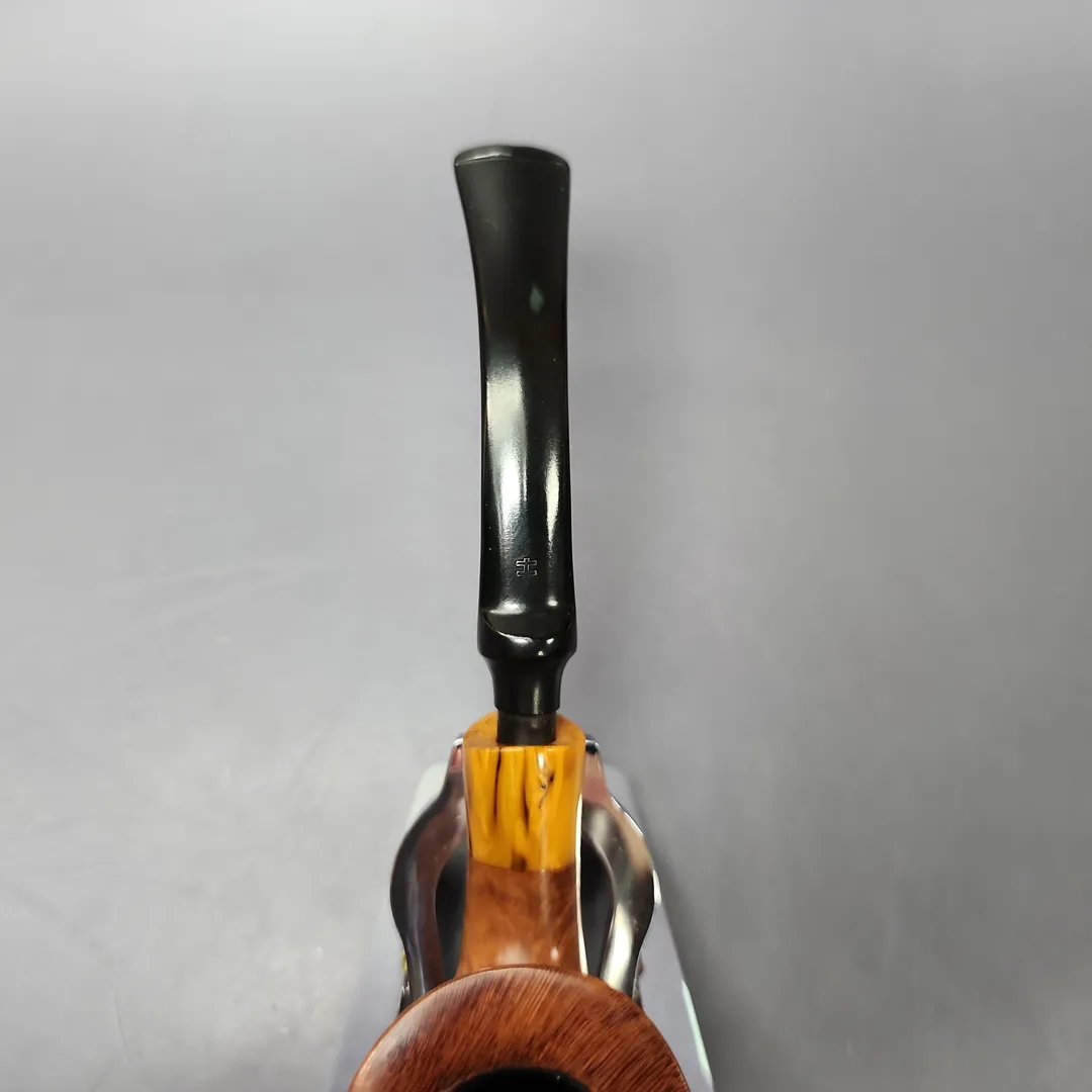 Hilson Unicorn 272 Smooth Dublin w/ Pipenite Estate Briar Pipe, Belgian Estates - Image 7