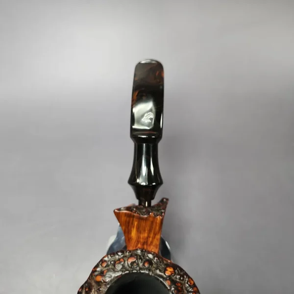 Preben Holm Rungsted Norseman XL Smooth Freehand Estate Briar Pipe, Unsmoked - Image 7