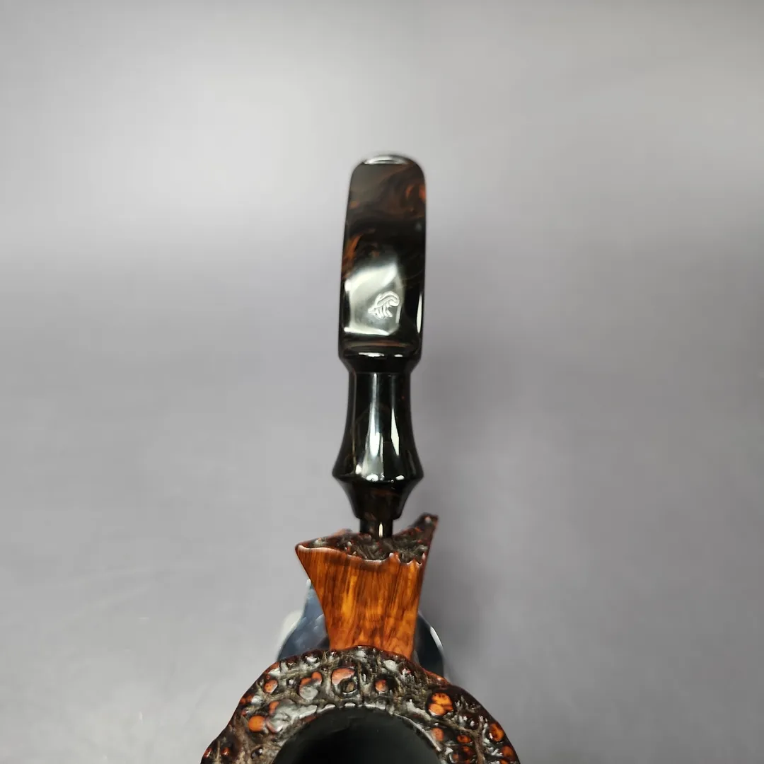 Preben Holm Rungsted Norseman XL Smooth Freehand Estate Briar Pipe, Unsmoked - Image 7