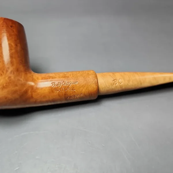 Butz Choquin Natural 1571 Smooth Billiard Estate Briar Pipe, Unsmoked, 9mm - Image 7