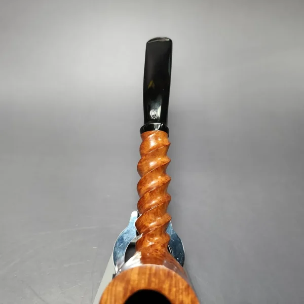 Preben Holm Wengholt Collector 400 Smooth Spiral Billiard Estate Briar Pipe, Unsmoked - Image 7