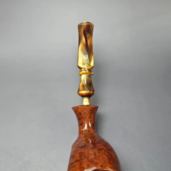 Preben Holm Hallmark H-2 Smooth Freehand Estate Briar Pipe, Unsmoked - Image 7