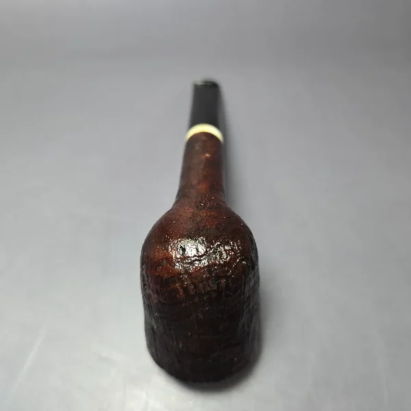 BST (Todd Bannard) 1 Foot Grade Large Sandblasted Dublin w/ Antler Estate Briar Pipe, Unsmoked - Image 7