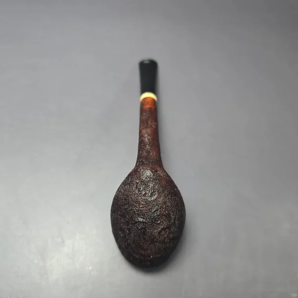 Emiliano Featherweight Sandblasted Cutty w/ Bone Handmade Briar Pipe, New - Image 7