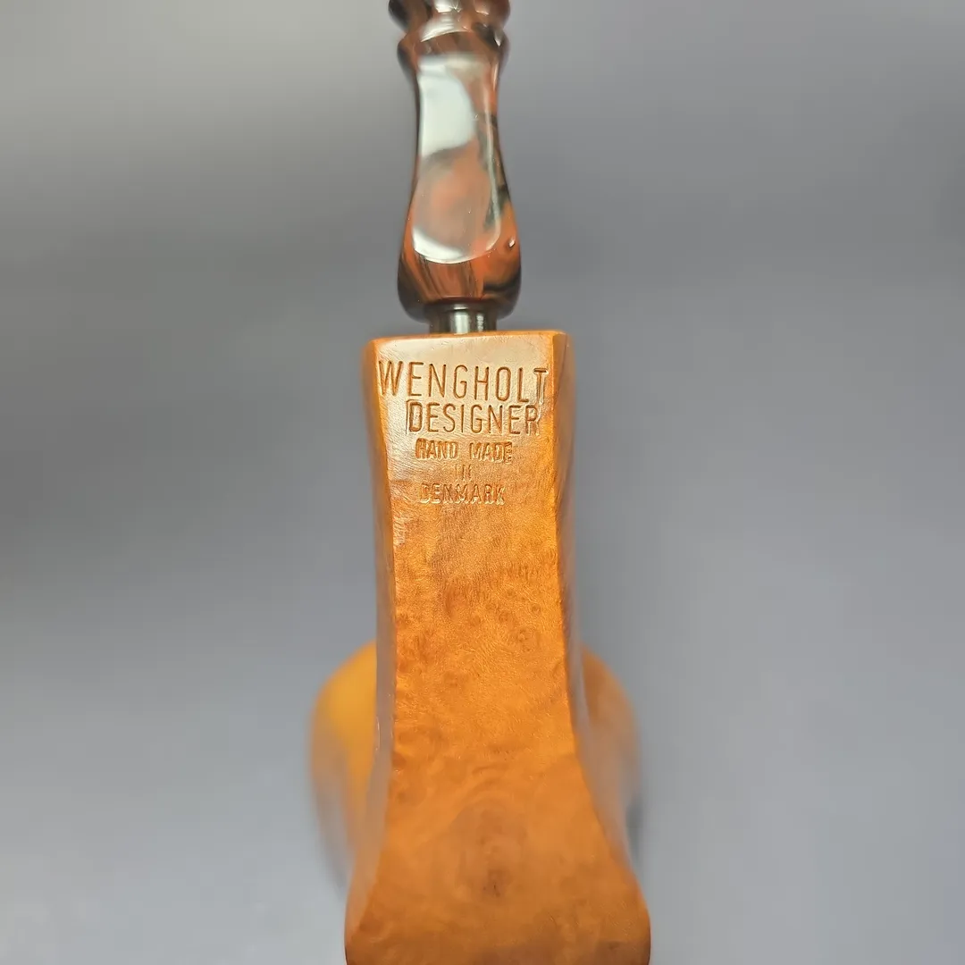 Preben Holm Wengholt Designer 3 Smooth Freehand Estate Briar Pipe, Unsmoked - Image 7