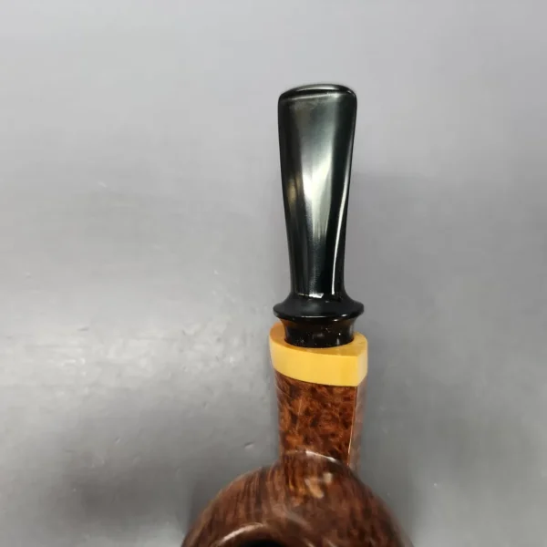 Massimo Damini Smooth Asymmetric Blowfish w/ Boxwood Estate Briar Pipe, Unsmoked - Image 7