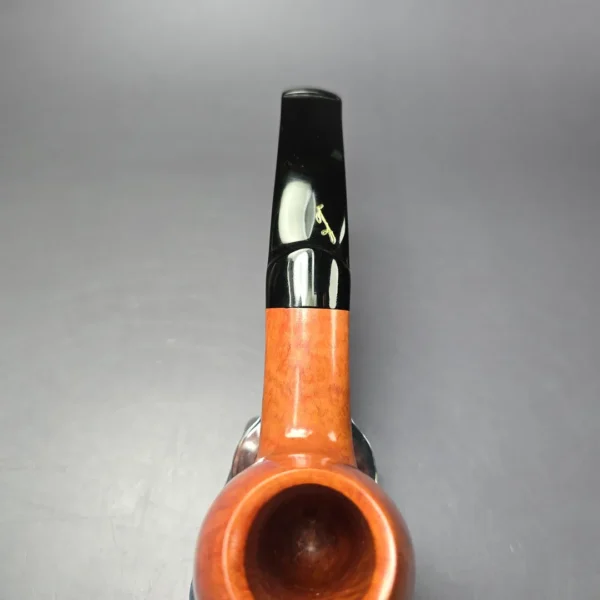 Savinelli Autograph 4 Smooth Freehand Egg Estate Briar Pipe, Unsmoked, 6mm - Image 7