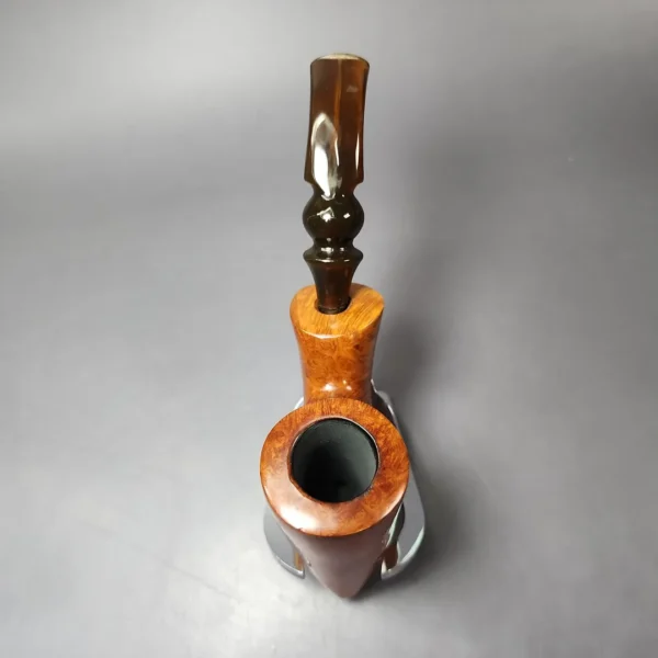 Edward's Magnum Smooth Freehand Pickaxe Estate Briar Pipe, American Estates - Image 8