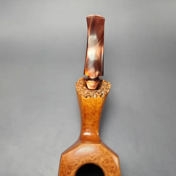 Edward's XL Smooth Panel Freehand Dublin Estate Briar Pipe, American Estates - Image 7