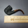 Unknown XL Rusticated Oom Paul Block Meerschaum Estate Pipe, Other Estates - Image 8