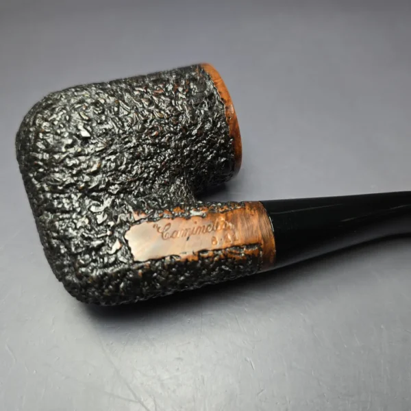 Caminetto Business Rusticated Oom Paul Estate Briar Pipe, Italian Estates - Image 7