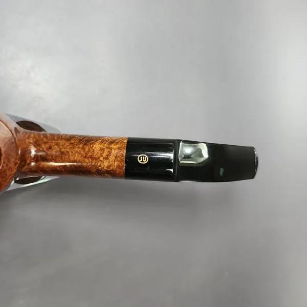 James Upshall Empire Series Ambassador Smooth Brandy Estate Briar Pipe, Unsmoked - Image 7