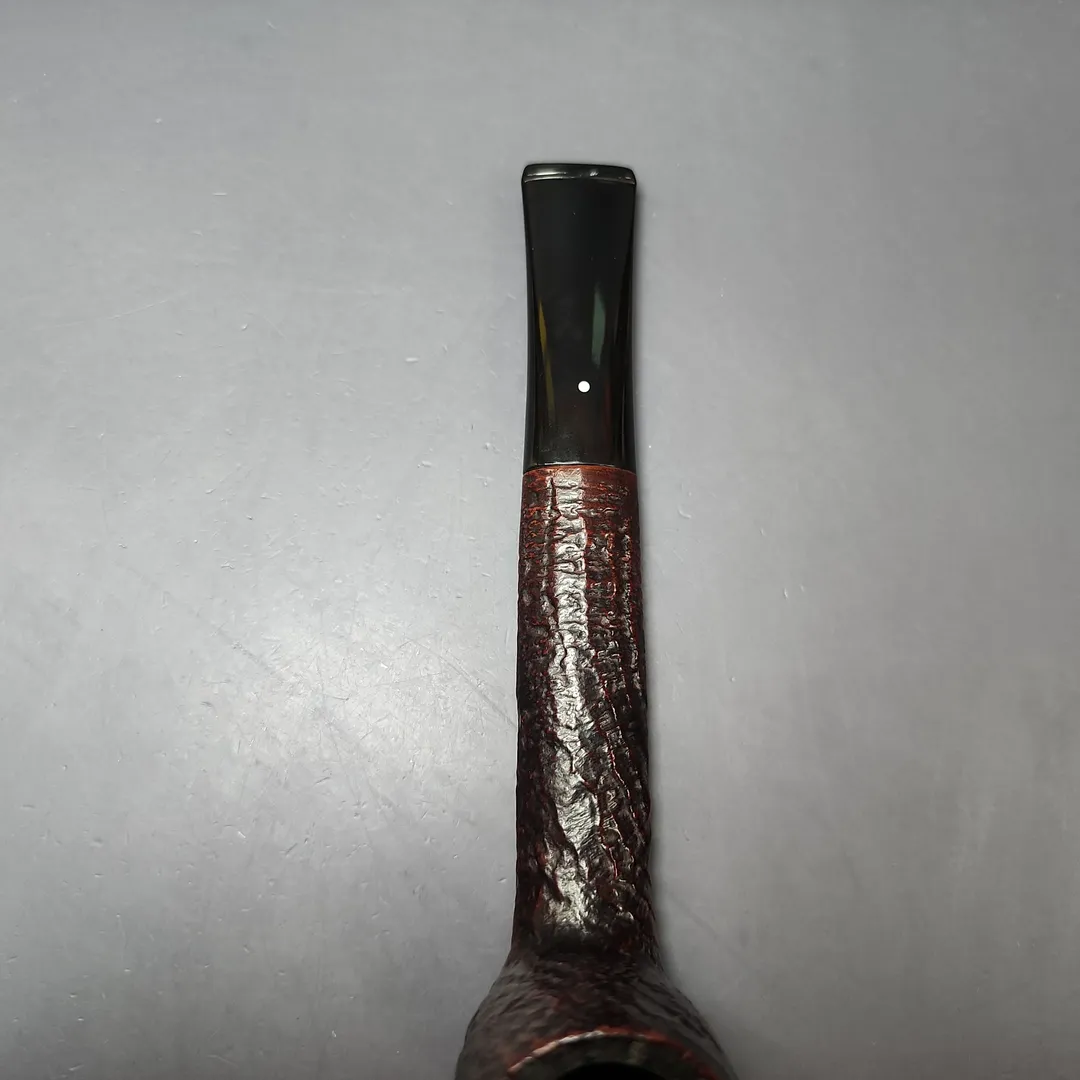 Dunhill 1978 Shell Briar 61091 Sandblasted Canadian Estate Briar Pipe, English Estates - Image 7