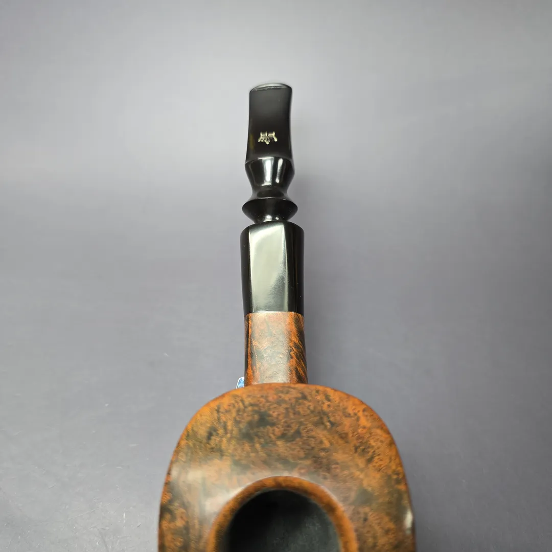 Preben Holm XXL Smooth Freehand w/ Ebonite Estate Briar Pipe, Unsmoked - Image 7