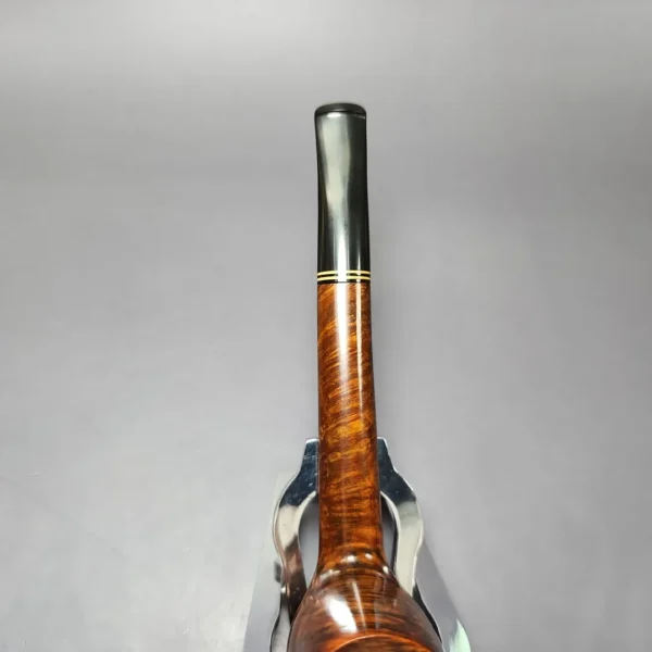 Mina Pipes Smooth Canadian w/ Boxwood Estate Briar Pipe, Unsmoked - Image 7