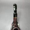 Vauen 5204 Sandblasted Bent Billiard w/ Brass Estate Briar Pipe, Unsmoked, 9mm - Image 7