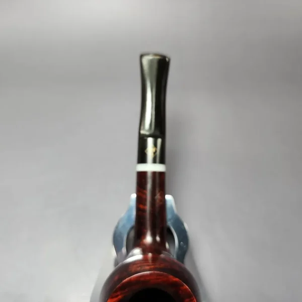 BBB Filter Deluxe D 7268 Smooth Rhodesian Estate Briar Pipe, Unsmoked, 6mm - Image 7