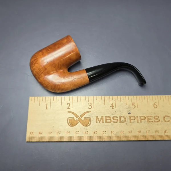 Ed Burak Connoisseur Smooth Oom Paul Estate Briar Pipe, American Estates - Image 7