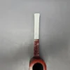 Mina Pipes Sandblasted Panel Billiard Estate Briar Pipe, Unsmoked - Image 7