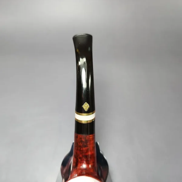 BBB Fiesta 304 Smooth Bent Billiard Estate Briar Pipe, Unsmoked - Image 7