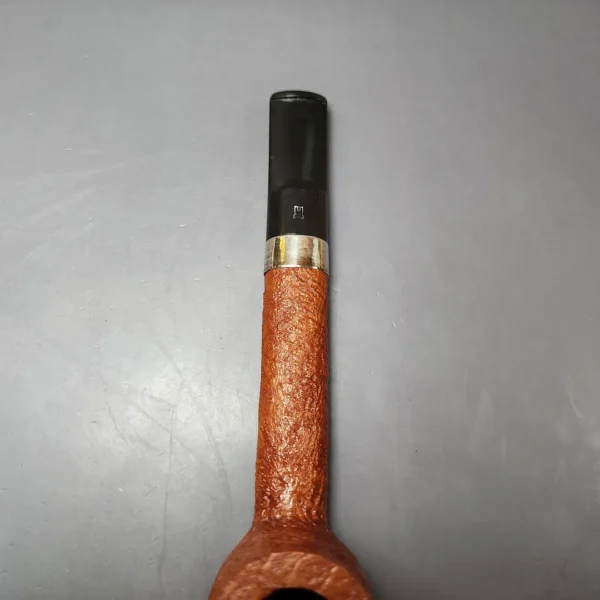 Castleford (Colin Fromm) XL Sandblasted Lumberman Estate Briar Pipe, Unsmoked - Image 7