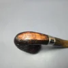 Ashton Brindle XXX Sandblasted Calabash w/ Silver Estate Briar Pipe, Unsmoked - Image 7