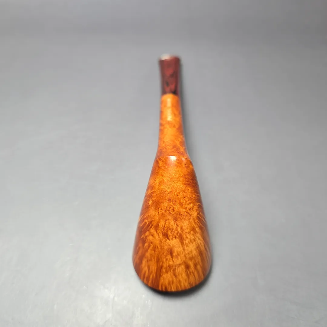 Bruno Nuttens Hand Made Smooth Twiggy Dublin w/ Cumberland Handmade Briar Pipe, New - Image 7