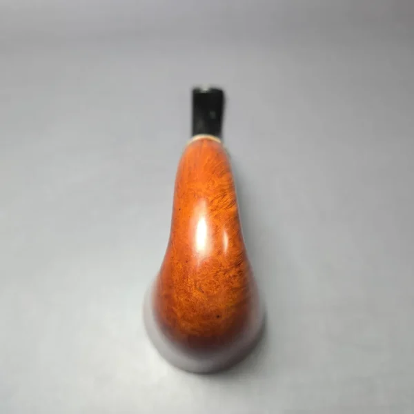 Ser Jacopo Pre-1994 Maxima L2 Smooth Calabash w/ Silver Estate Briar Pipe, Unsmoked - Image 7