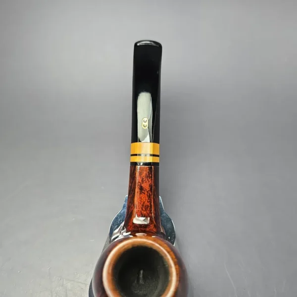 Chacom Pipe of the Year 1999 Smooth Hex Shank Apple Estate Briar Pipe, Unsmoked, 9mm - Image 7