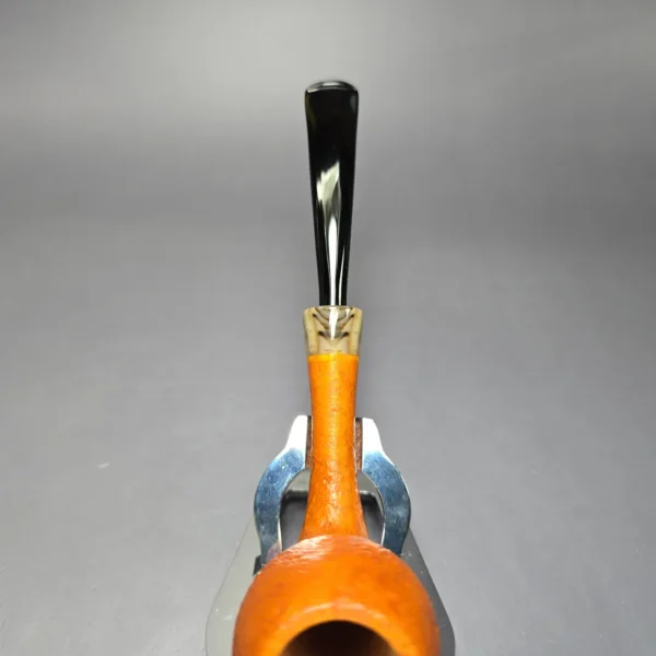 Christophe Wolff Sandblasted Cutty Egg Handmade Briar Pipe, New - Image 7