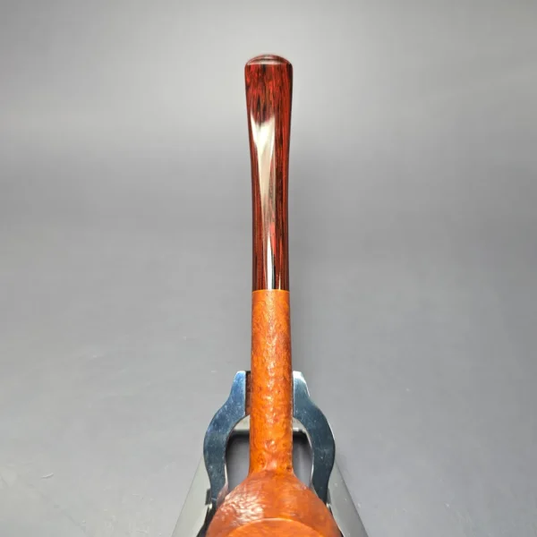 Wolff Pipes "Karamel" Sandblasted Billiard w/ Cumberland Handmade Briar Pipe, New - Image 7