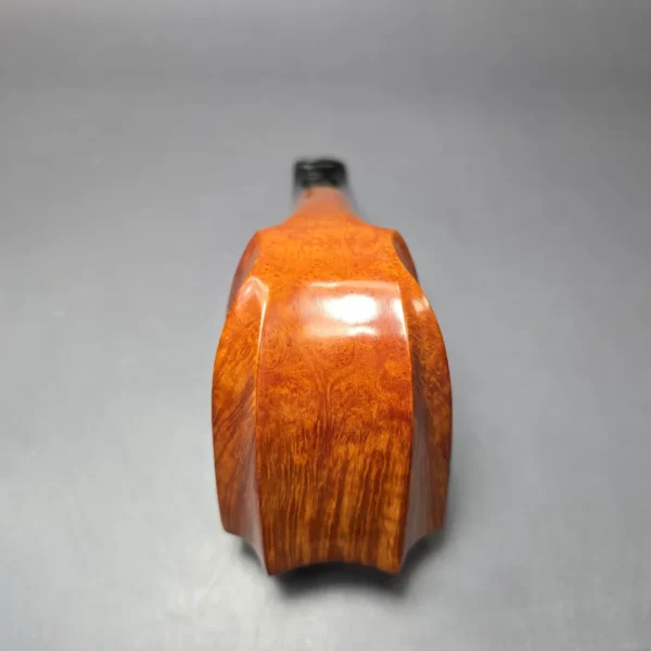 Baldo Baldi Smooth Fluted Dublin Sitter Estate Briar Pipe, Unsmoked - Image 7