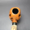 Trever Talbert 2004 Halloween Pipe Estate Briar Pipe, Unsmoked - Image 7
