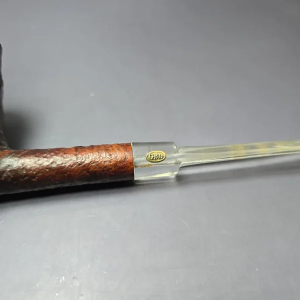 GBD Prehistoric Perspex 864 Sandblasted Dublin Estate Briar Pipe, English Estates - Image 7