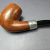 Dunhill 1971 Root Briar 101 Bent Billiard w/ Silver Estate Briar Pipe, English Estates - Image 7