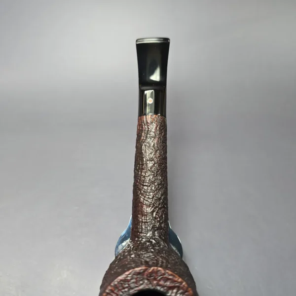 Ashton 1987 Pebble Grain LX Sandblasted Lovat Estate Briar Pipe, English Estates - Image 7