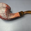 Mastro de Paja 1B Sandblasted Panel Dublin Estate Briar Pipe, Unsmoked - Image 7