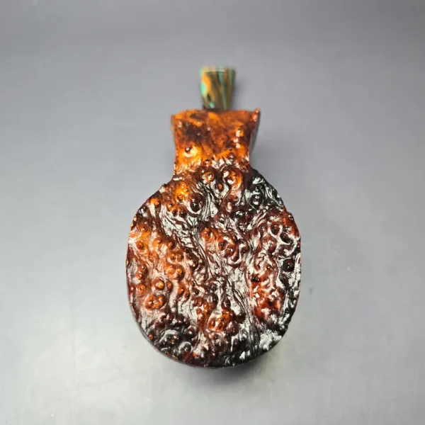 Peder Jeppesen Ida Contrast Sandblasted Volcano Estate Briar Pipe, Danish Estates - Image 7
