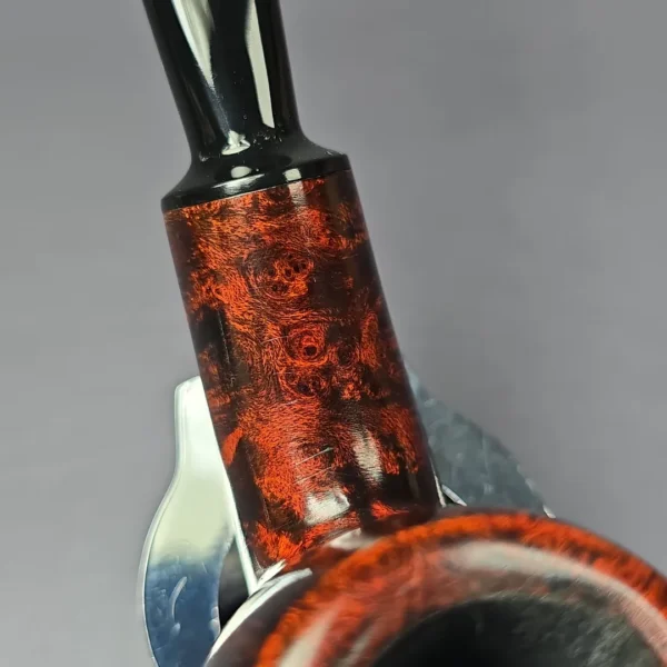 Herriot Pipes Smooth Asymmetric Apple Handmade Briar Pipe, New - Image 7