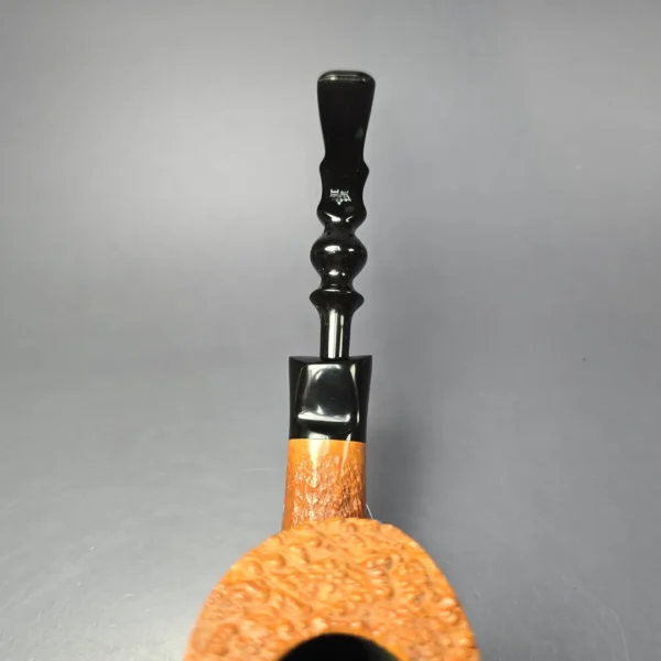 Preben Holm Delight XL Partially Sandblasted Freehand Estate Briar Pipe, Unsmoked - Image 7