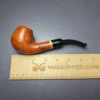 Molina Smooth Bent Billiard Estate Briar Pipe, Unsmoked, 9mm - Image 7