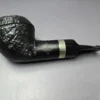 Morgan BlackJack 19 Sandblasted Stubby Rhodesian Estate Briar Pipe, 9mm - Image 7